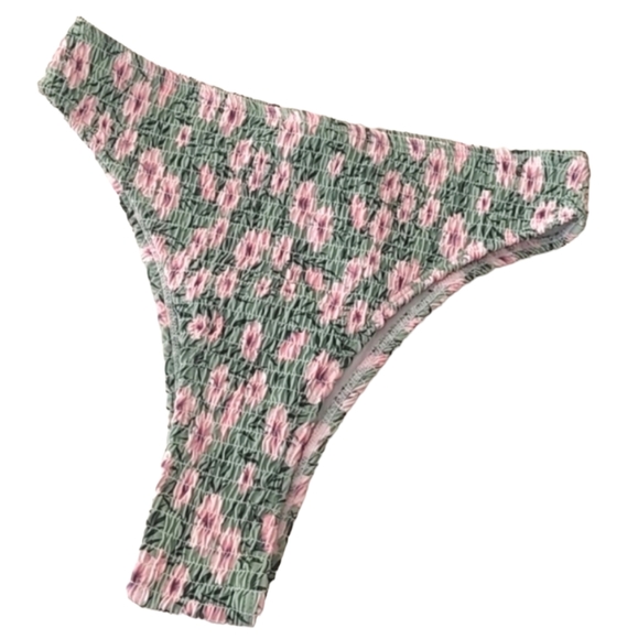 Shein High Cut Bikini Bottom Size M - Picture 1 of 5